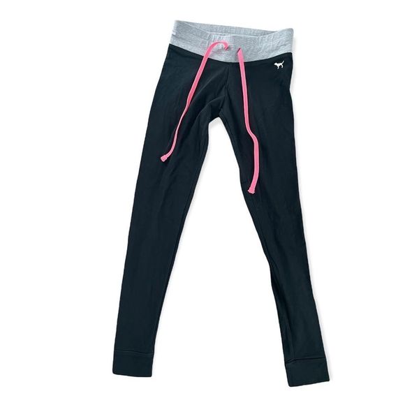 PINK VICTORIAS SECRET YOGA PANTS XS SOFT WOMENS